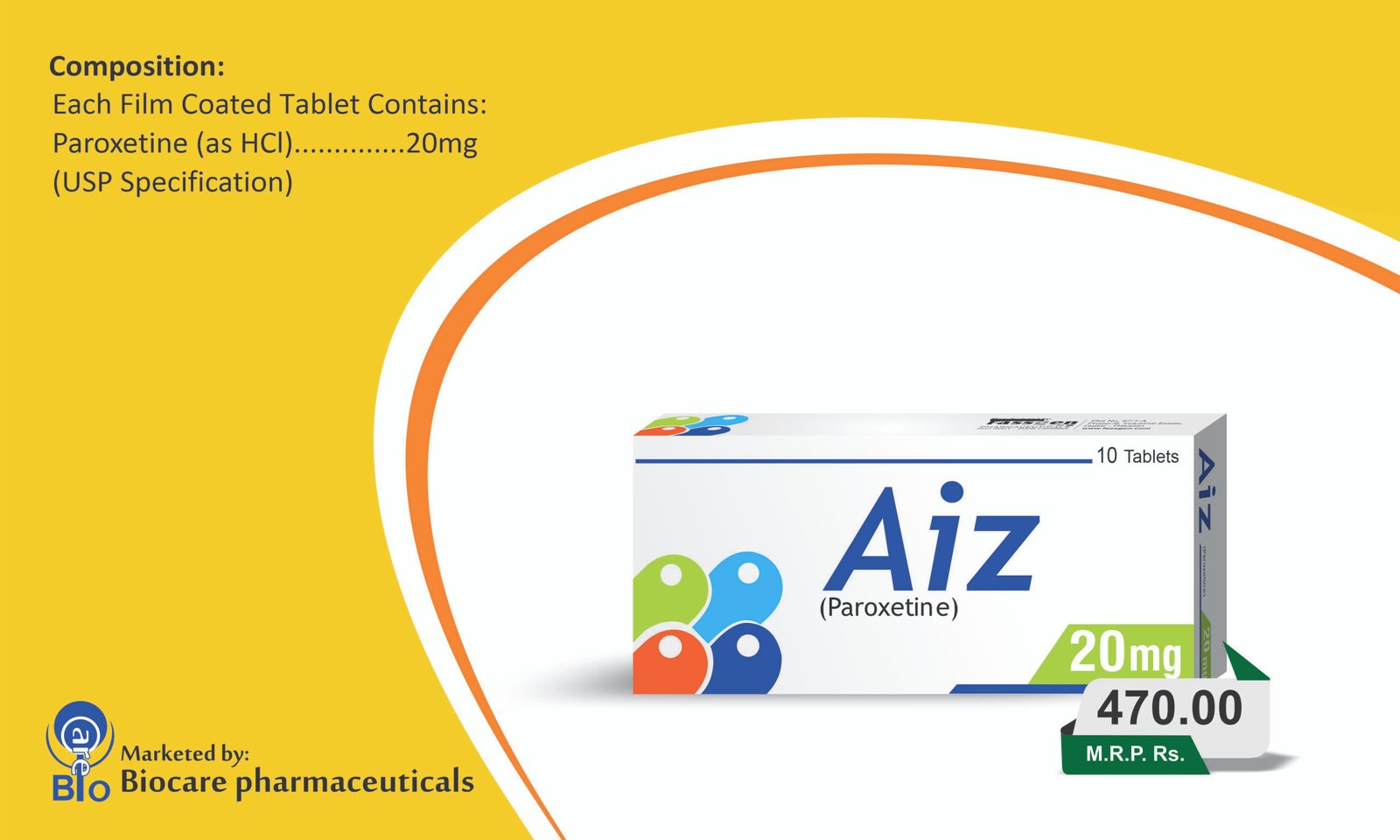Aiz 20mg Tablets