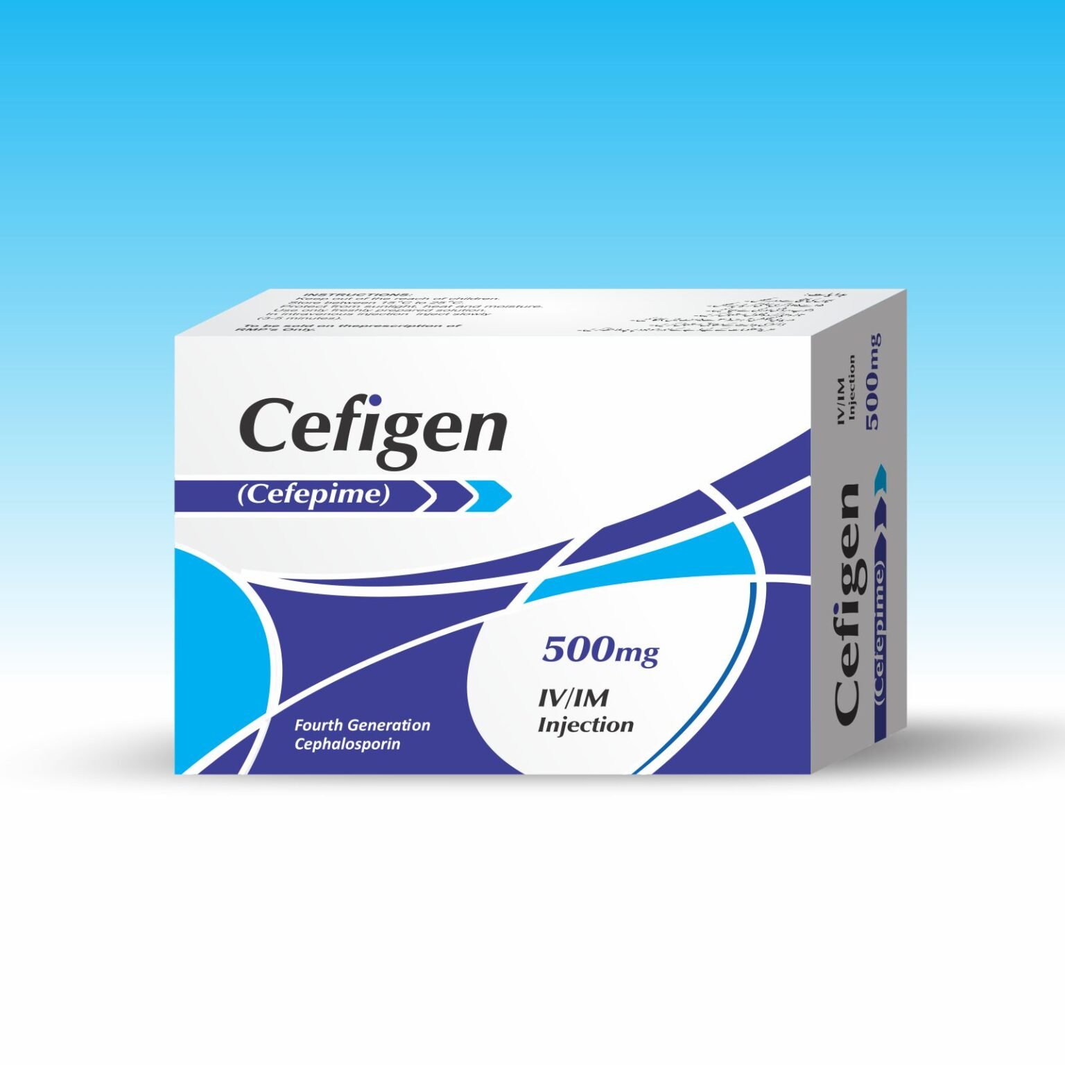 Cefigen 500mg Injection – Biocare Pharmaceuticals