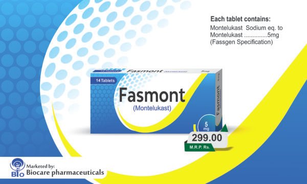 Fasmont 5mg Tablets (Montelukast)