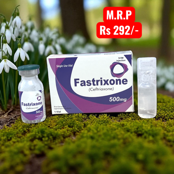 Fastrixone 500mg Injection (Ceftriaxone)
