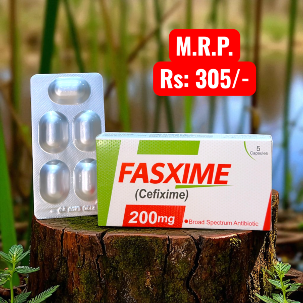 Fasxime 200mg Capsules (Cefixime)