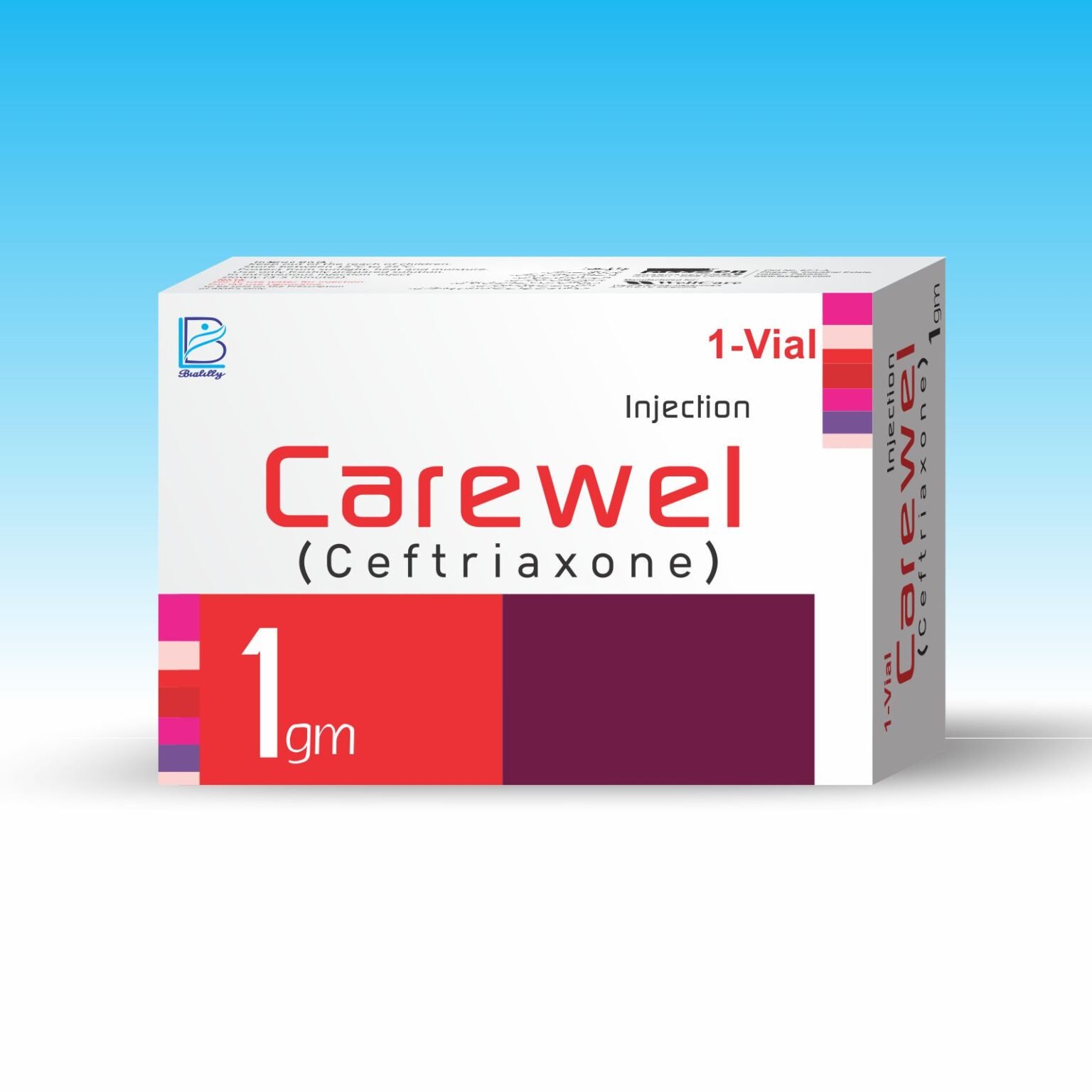 X Inj Carewel Inj Injection (Ceftriaxone 1g) – Biocare Pharmaceuticals