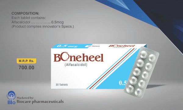 Boneheel 0.5 mcg Tablets (Alfacalcidol)