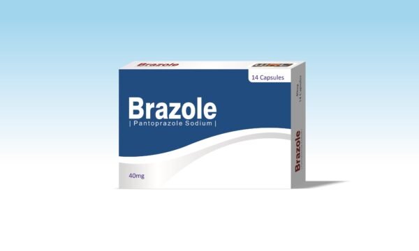 Brazole 40mg Capsules (Pantoprazole as Sodium Sesquihydrate)