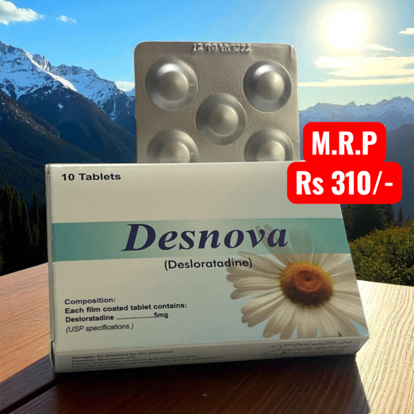 Desnova 5 mg Tablets (Desloratadine)