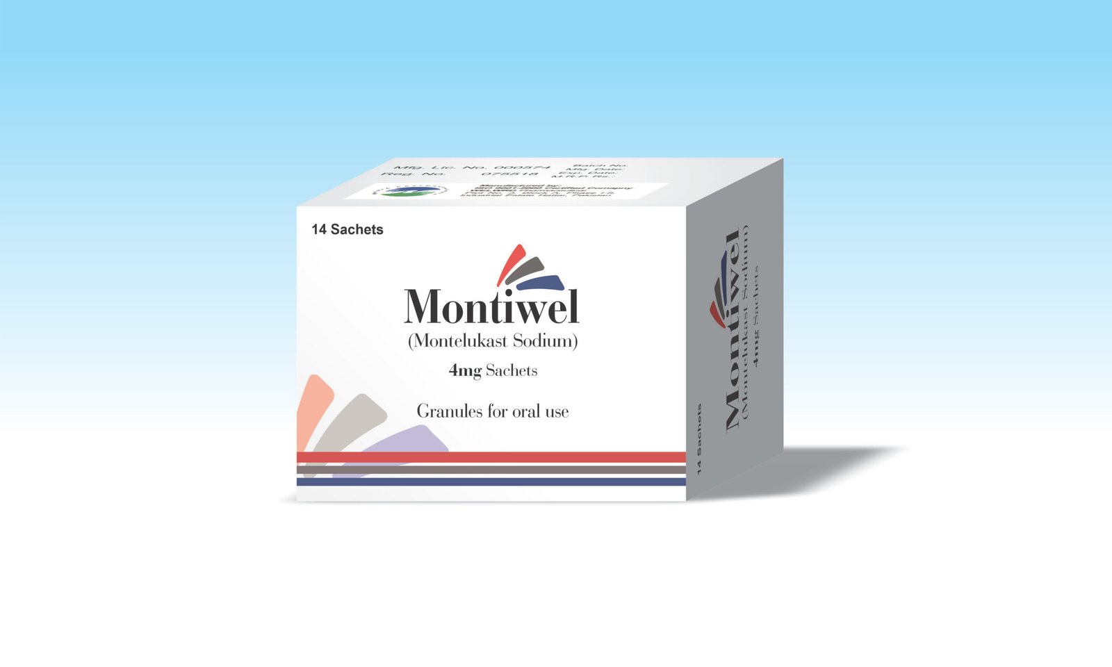Montiwel 4 mg Sachets (Montelukast Sodium)