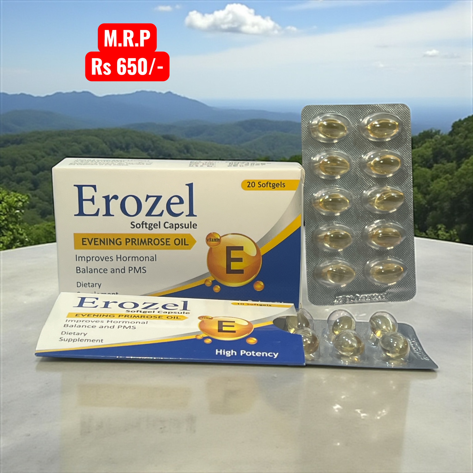 Erozel Softgel Capsule